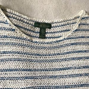LRL Ralph Lauren Drop Shoulder Knit Sweater